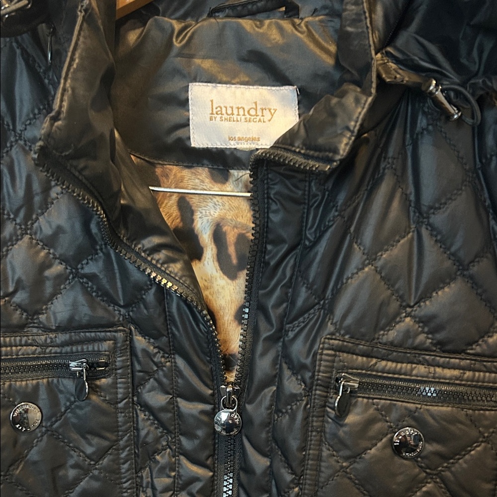 Laundry By Shelli Segal Black and Brown Jacket NWOT